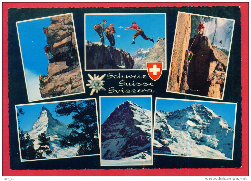 163007 / MONTAIN SPORT Climbing Escalade Bergsteigen - Switzerland Suisse Schweiz Zwitserland - Climbing