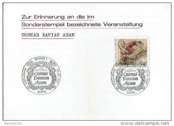 Germany - Mi-Nr 1420 FDC (D1005)- - 1981-1990