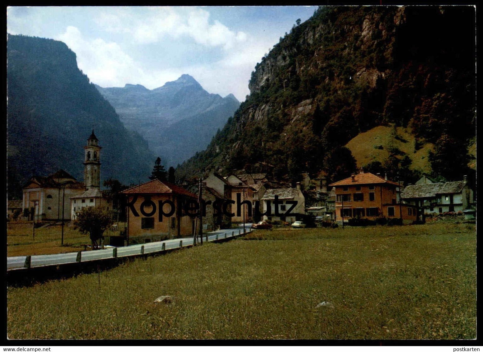 ÄLTERE POSTKARTE SONOGNO VALLE VERZASCA TICINO Tessin Suisse Switzerland Schweiz Helvetia Ansichtskarte AK Postcard Cpa - Sonogno