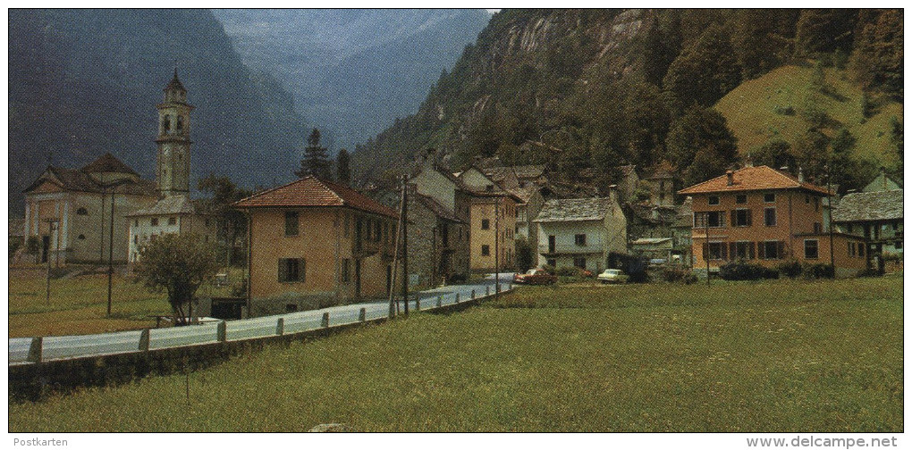 ÄLTERE POSTKARTE SONOGNO VALLE VERZASCA TICINO Tessin Suisse Switzerland Schweiz Helvetia Ansichtskarte AK Postcard Cpa - Sonogno