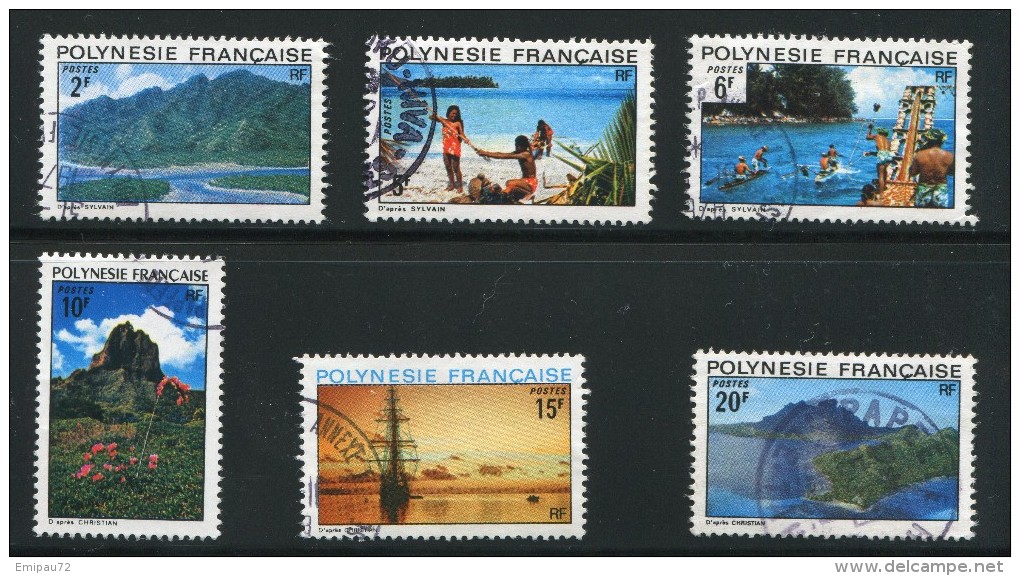 POLYNESIE FRANCAISE- Y&T 97 à 102- Oblitérés - Used Stamps