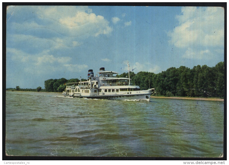 Romania-"Tudor Vladimirescu" River Vessel-ferryboat-ferry-used,perfect Shape - Ferries