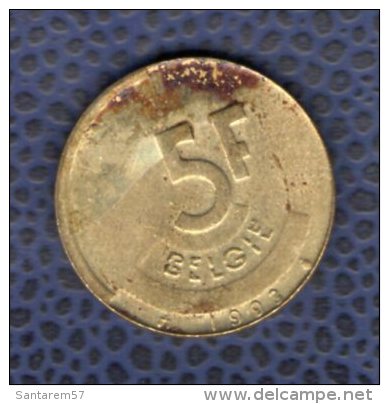 Belgique 1993 Pièce De Monnaie Coin 5 Francs - 5 Frank