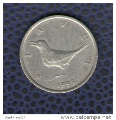 Croatie 1995 Pièce De Monnaie Coin 1 Kuna Avec Oiseau - Croatie