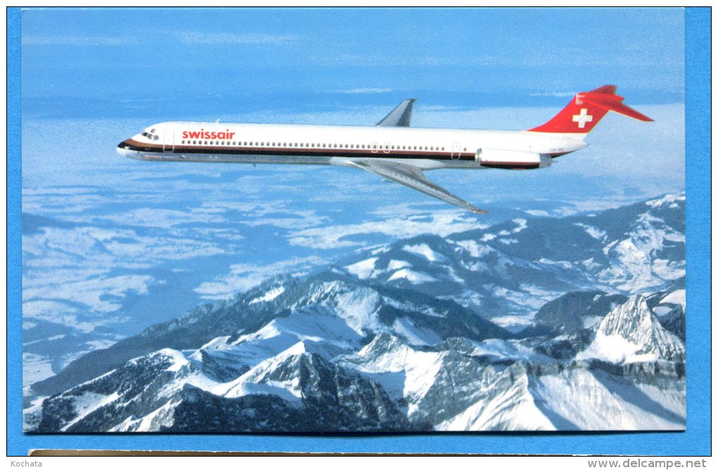 Q609, Mc Donnell-Douglas MD-81, Swissair, Non Circulée - Otros & Sin Clasificación