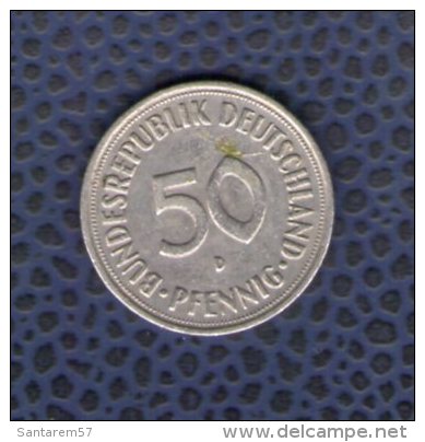 Allemagne 1950 Pièce De Monnaie Coin 50 Pfennig - 50 Pfennig