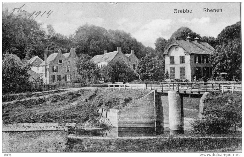 GREBBE RHENEN EN 1914 - Rhenen