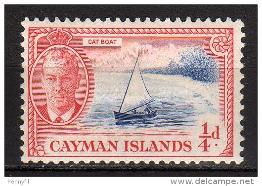 CAYMAN ISLANDS - 1950 Scott# 122 * - Kaimaninseln