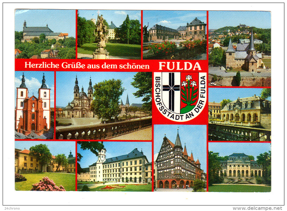 Allemagne: Fulda, Multi Vues (15-717) - Fulda