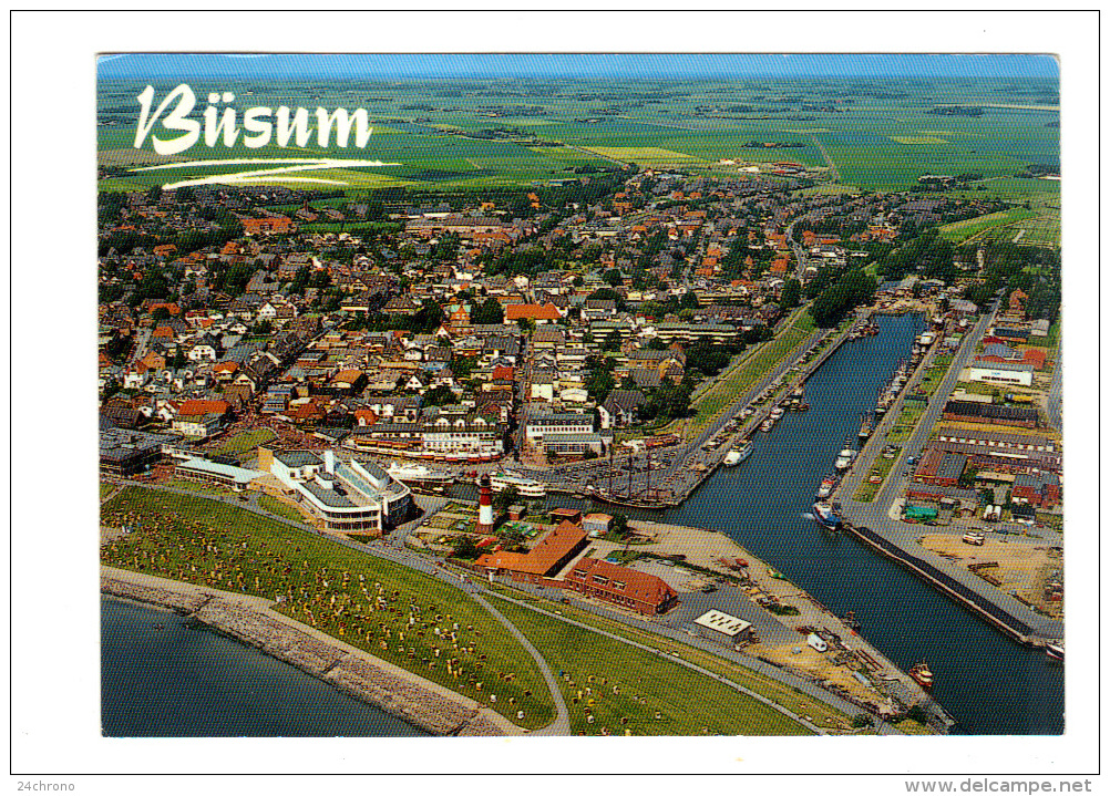 Allemagne: Buesum, Busum, Vue Aerienne (15-722) - Büsum