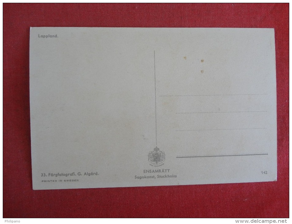 Lappland---ref 1721 - Europe