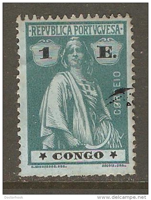 PORTUGESE CONGO    Scott  # 114  VF USED - Portuguese Congo