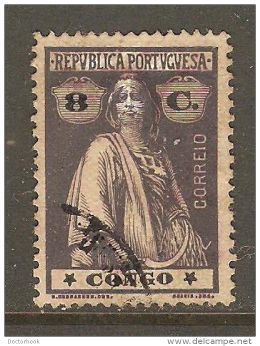 PORTUGESE CONGO    Scott  # 107  VF USED - Portuguese Congo