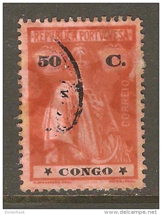 PORTUGESE CONGO    Scott  # 113  VF USED - Congo Portoghese