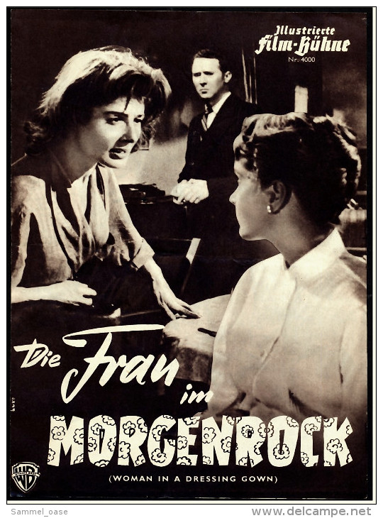 Illustrierte Film-Bühne  -  "Die Frau Im Morgenrock" -  Mit Yvonne Mitchel  -  Filmprogramm Nr. 4000 Von Ca. 1957 - Zeitschriften