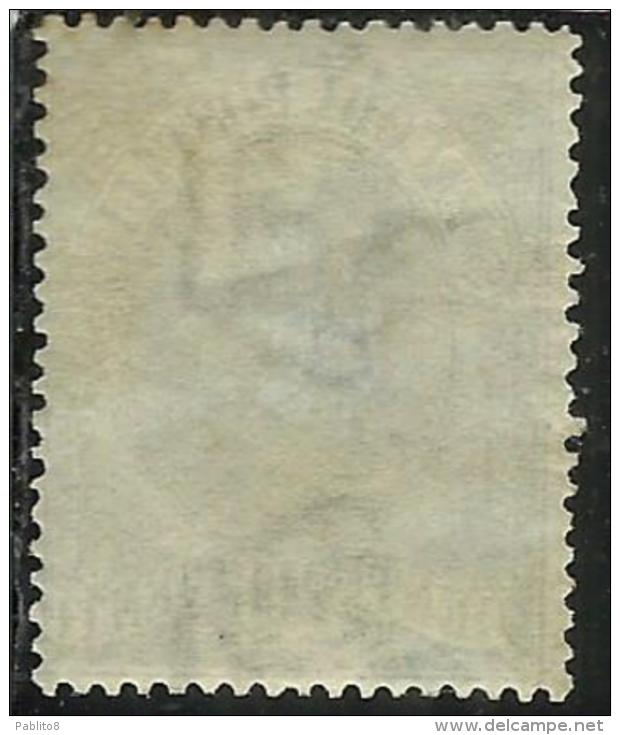 ITALIA REGNO ITALY KINGDOM 1884 1886 PACCHI POSTALI PARCEL POST CENT. 20  MLH DISCRETA CENTRATURA - Postal Parcels