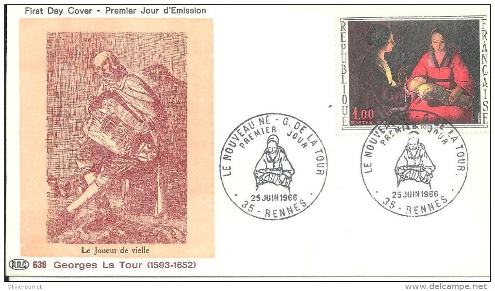 Rennes 25 06 1966 Georges La Tour - 1960-1969