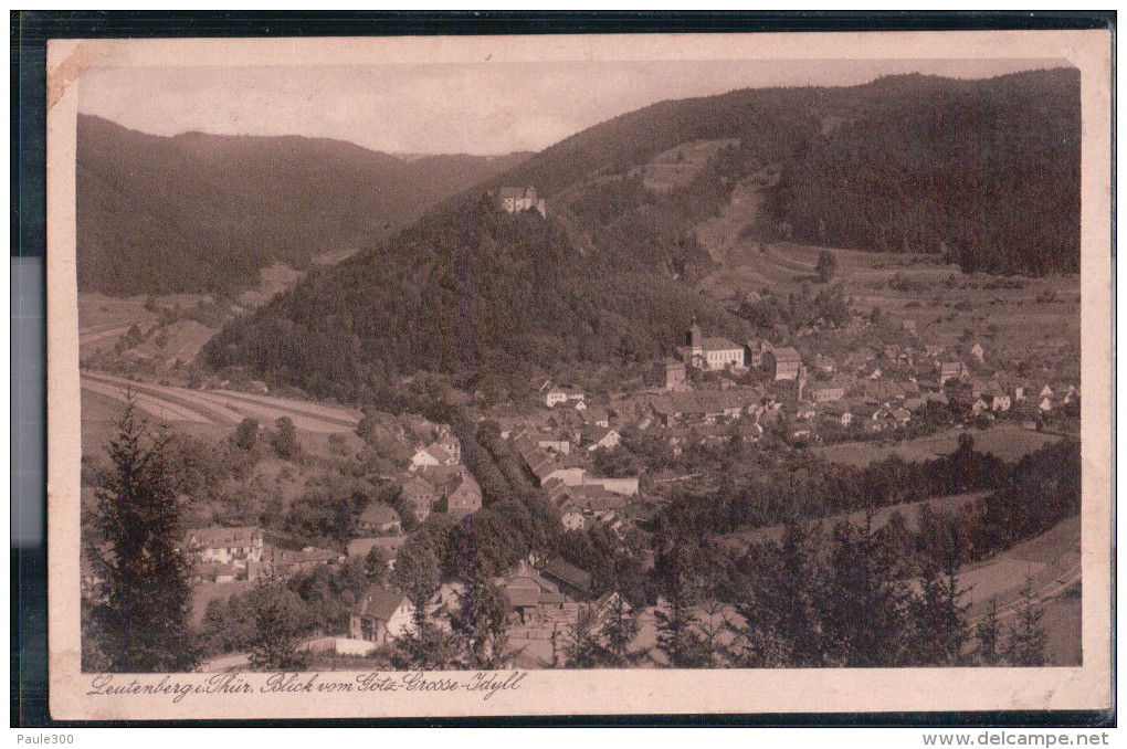 Leutenberg - Blick Vom Götz Grosse Idyll - Leutenberg
