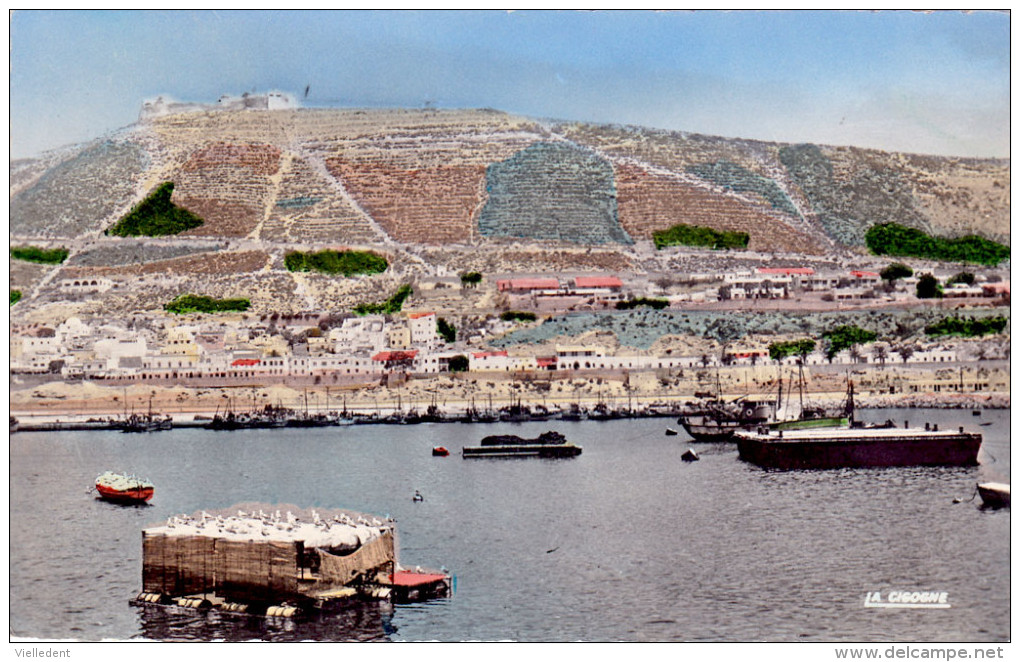 AGADIR (Maroc) - Le Port Et La Kasbah En 1959 (avant Le Tremblement De Terre) - CPSM Rare - TBE - 2 Scans - Agadir