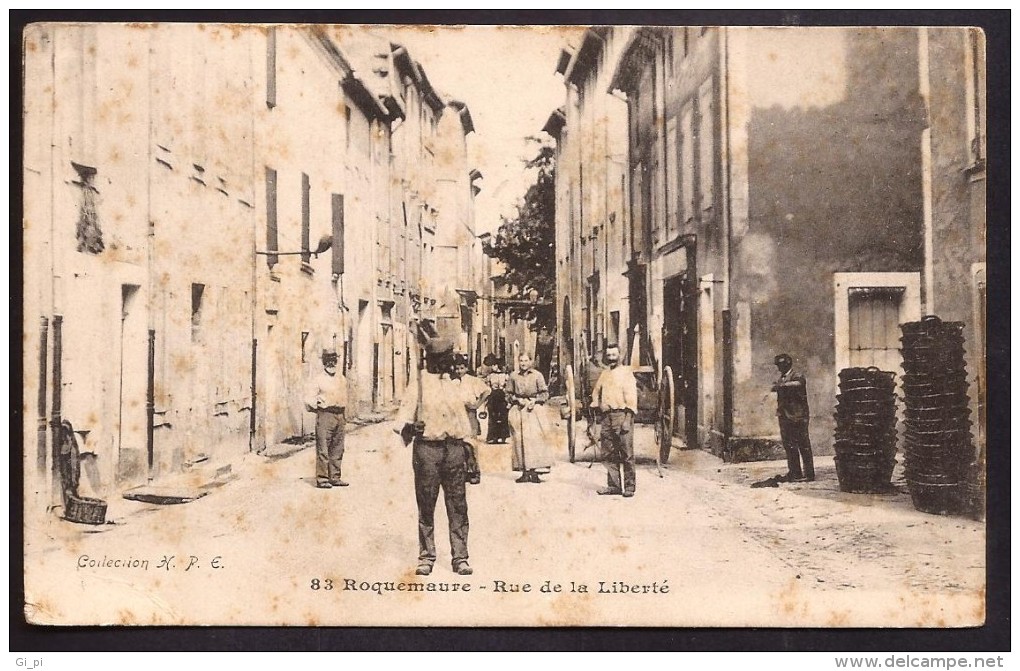 P1434  - ROQUEMAURE (GARD)  - RUE DE LA LIBERTE - Roquemaure