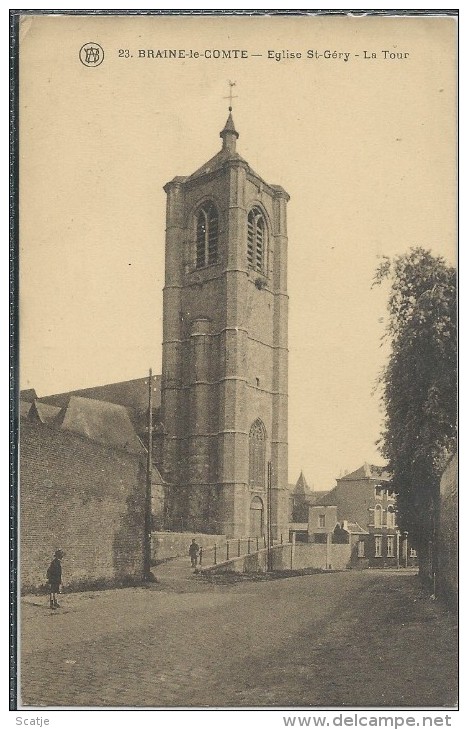 Braine Le-Comte  -  Eglise Saint Gery  -  La Tour - Braine-le-Comte