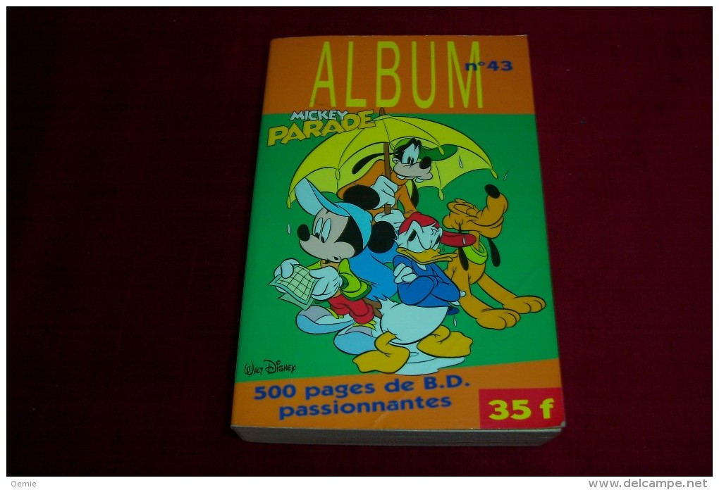 Mickey Parade  °°°°°°album N° 43      500 Pages - Disney