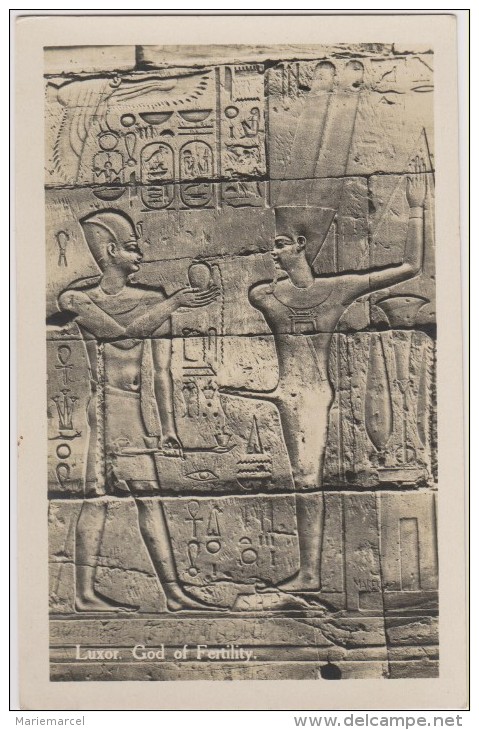 EGYPTE - LUXOR (LOUXOR) - GOD OF FERTILITY - état Voir Descriptif - Louxor