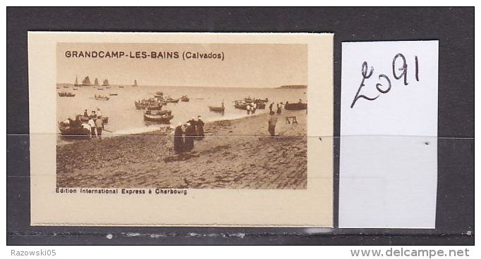 FRANCE. TIMBRE. VIGNETTE. ..........CALVADOS. 14. GRANDCAMP LES BAINS. - Tourisme (Vignettes)