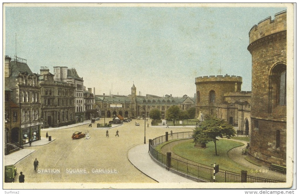 CUMBRIA - CARLISLE - STATION SQUARE Cu497 - Carlisle