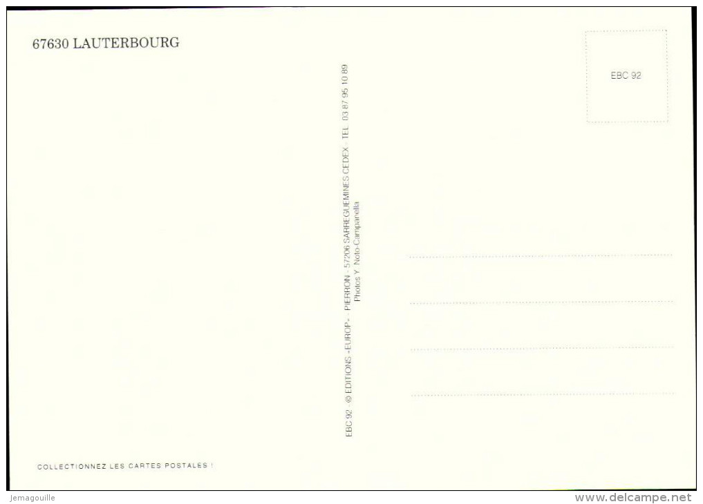 LAUTERBOURG  67 - Ville Fleurie - Multivues - EBC 92 - Q-3 - Lauterbourg