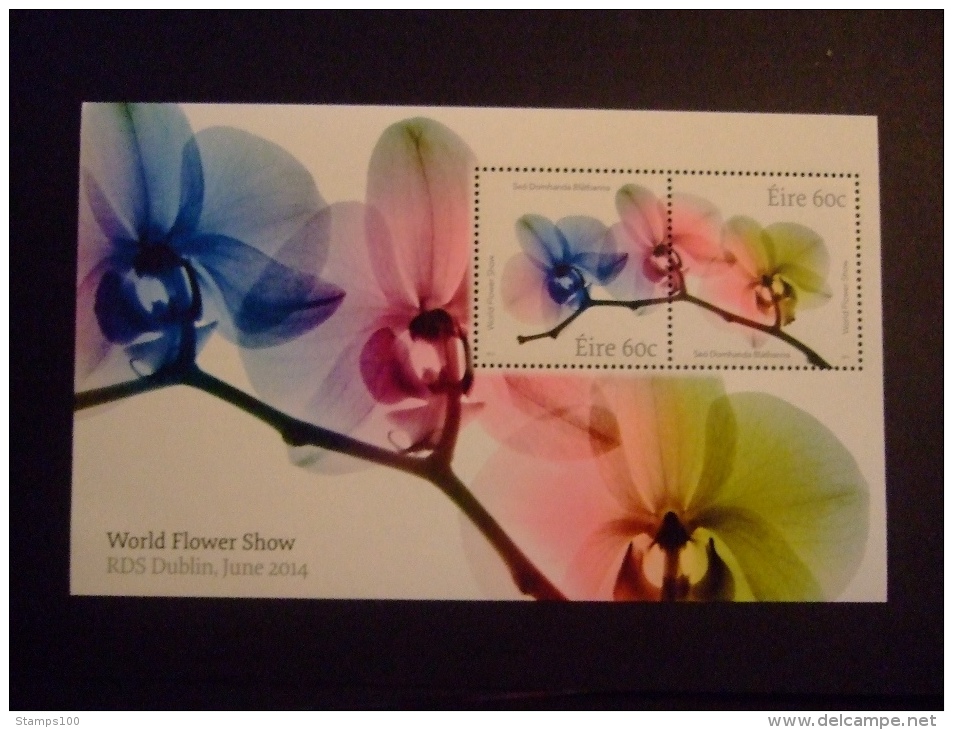 IRELAND  2014   WORLD FLOWER SHOW     MNH **  (054200-120) - Neufs