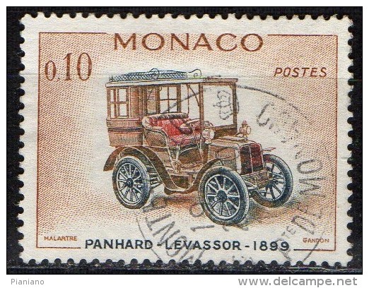 PIA - MONACO -1961 : Vecchie Automobili : Panhard-Levassor Del 1899 -  (Yv 562) - Oblitérés