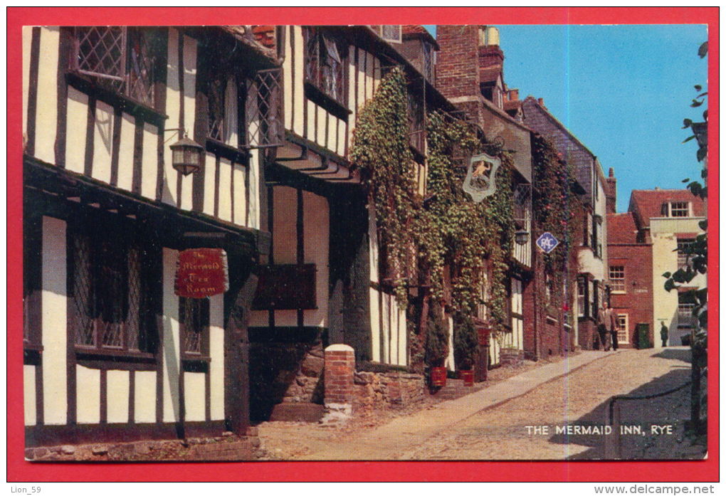 163068 / Rye -  The Mermaid Inn STREET  - Great Britain Grande-Bretagne Grossbritannien Gran Bretagna - Rye