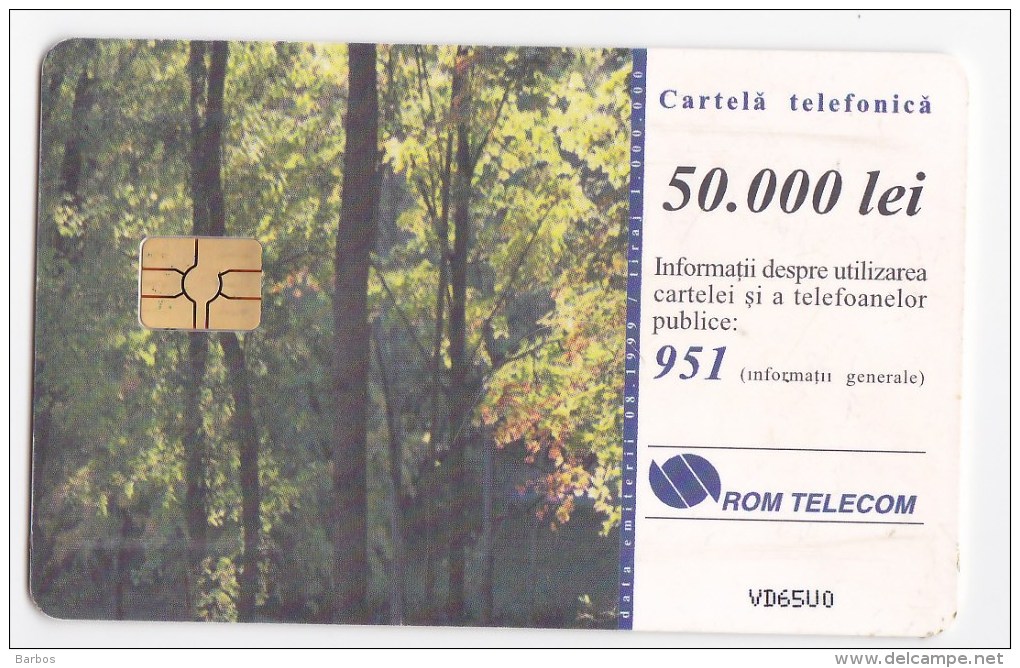 Romania   , Phonecard   , 1999 ,    Used - Romania