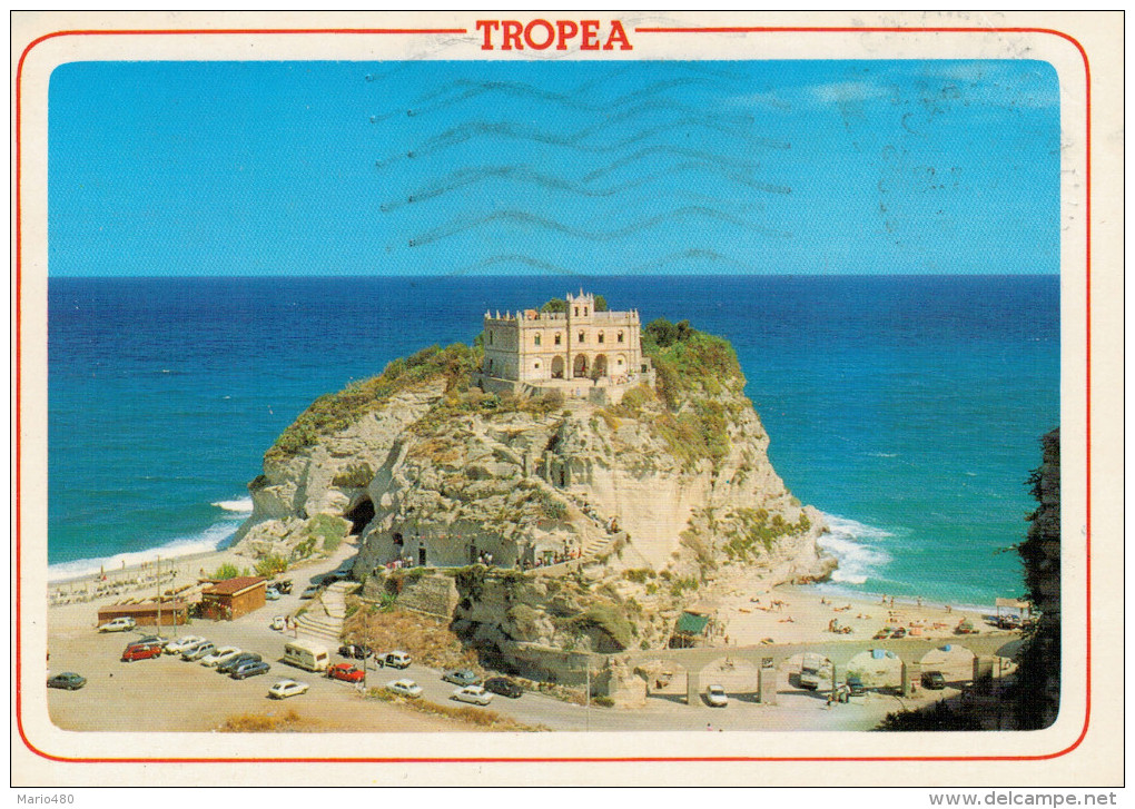 TROPEA   S. MARIA  DELL' ISOLA          (VIAGGIATA) - Lamezia Terme