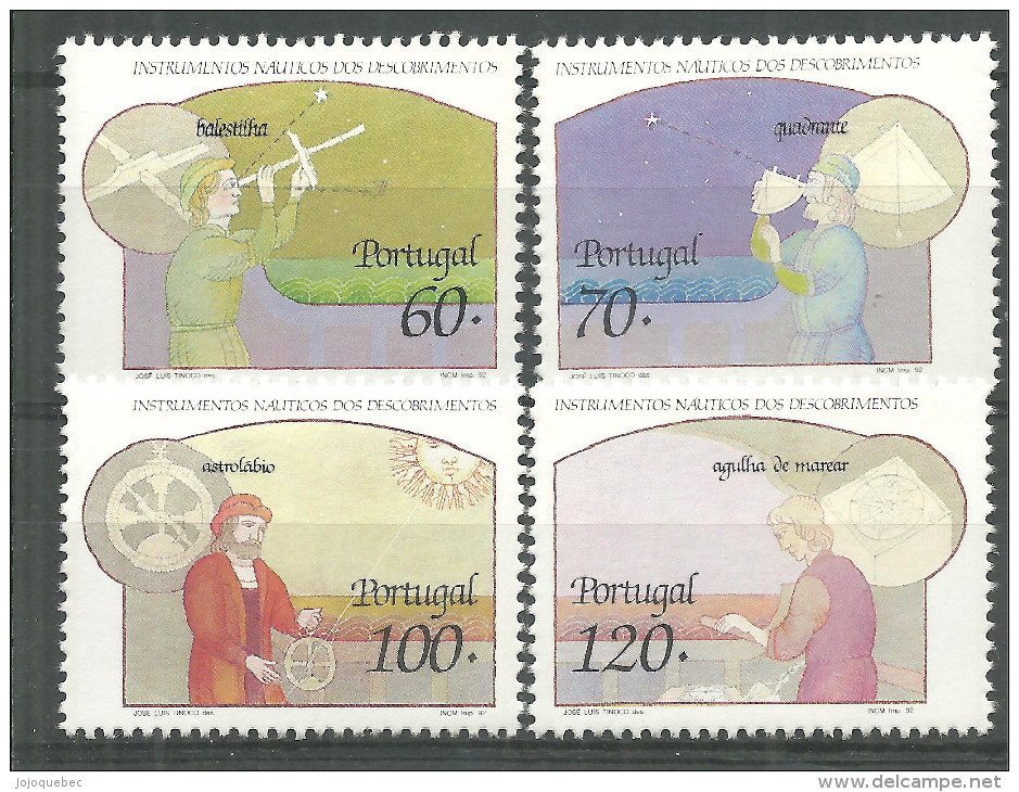 Portugal Neufs Sans Charniére, MINT NEVER HINGED, NAUTICAL INSTRUMENTS 1ST SERIES - Nuevos