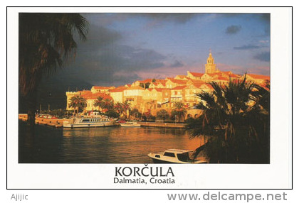 île De Korcula (Mer Adriatique)  Une Carte Postale Neuve - Kroatien