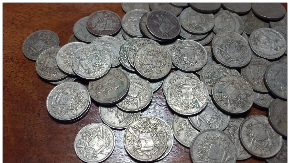 Guatemala Coin 1/2 And 1 Real 1902-1912 You Bid In 1 Coin - Guatemala