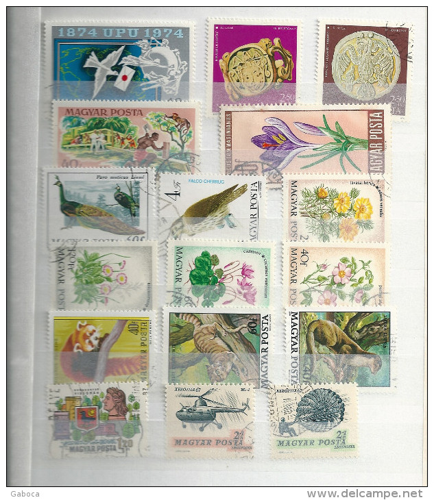0607 Hungary 35 Different Stamps Used Lot#54 - Lots & Kiloware (max. 999 Stück)