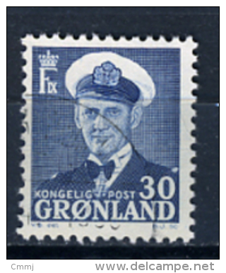 1950 - GROENLANDIA - GREENLAND - GRONLAND - Catg Mi. 33 - Used - (T22022015....) - Gebraucht