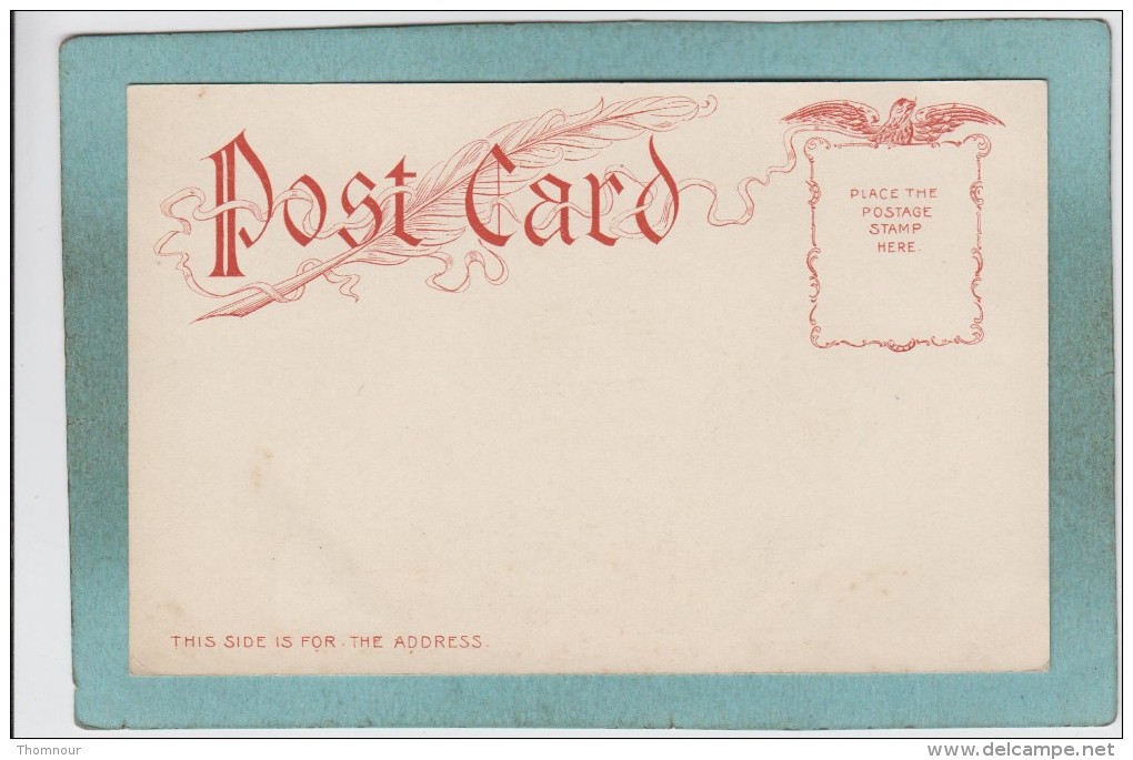 POST  OFFICE   -  N.  Y.   -  CARTE  PRECURSEUR   - - Andere Monumenten & Gebouwen