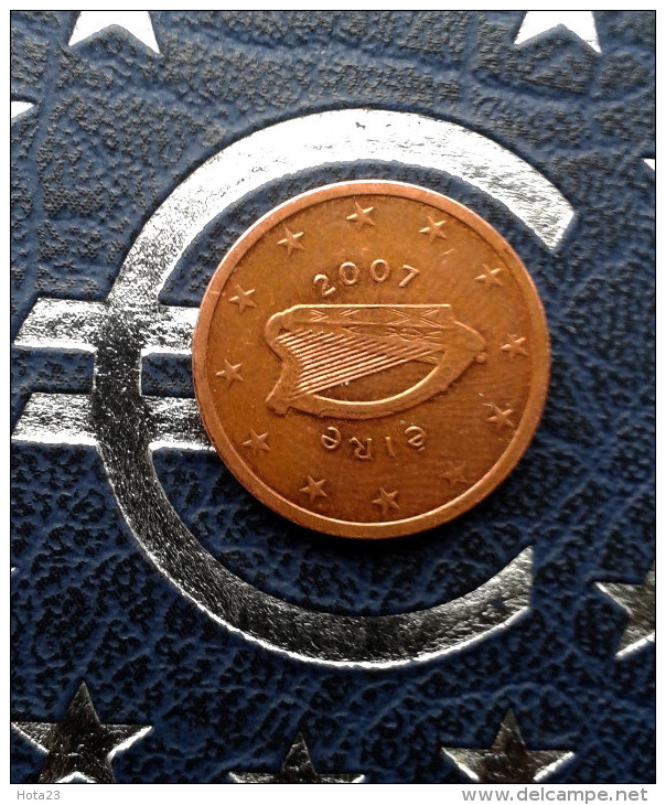 2007 IRLANDE IRELAND  EURO 2 CENT EIRO CIRCULEET COIN - Irlanda