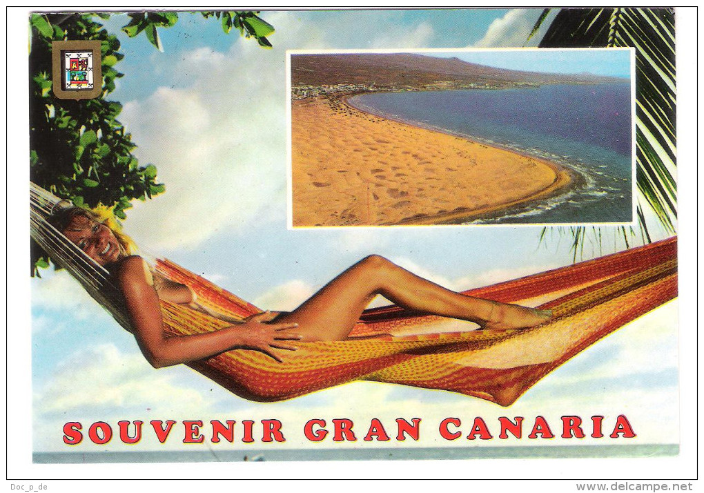 Gran Canaria - PIN UP - Femme - Nude Girl - Woman - Frau - Erotic - Erotik - Pin-Ups