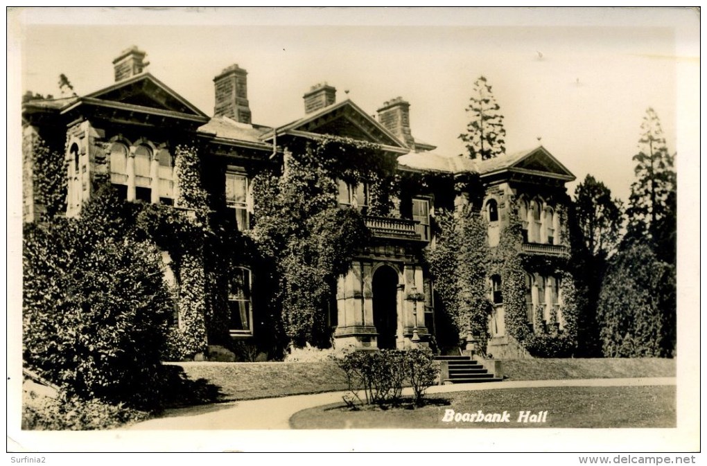 CUMBRIA - GRANGE OVER SANDS - BOARBANK HALL RP Cu325 - Other & Unclassified