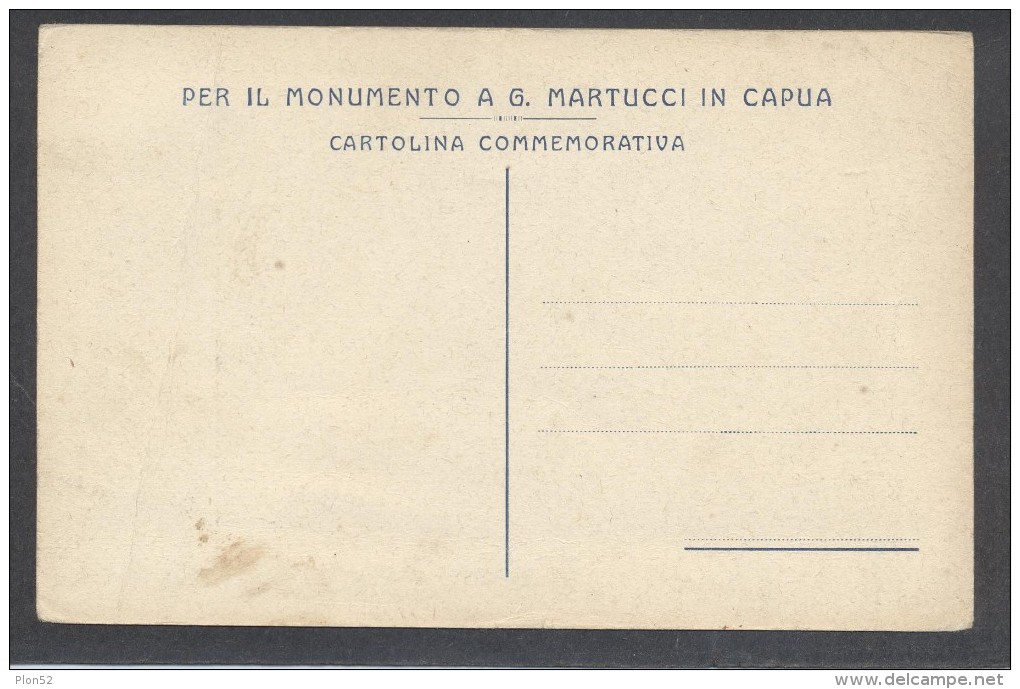 8800-CAPUA-COMMEMORATIVA MONUMENTO A G. MARTUCCI-1914-FP - Caserta