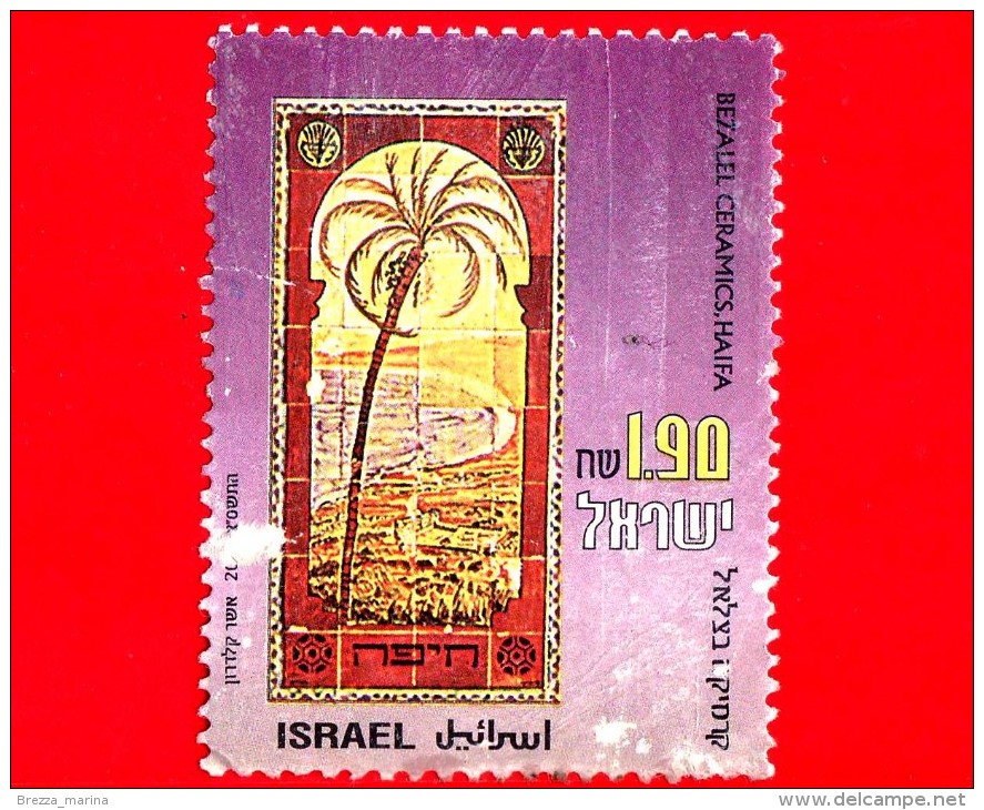 ISRAELE - Usato - 2001 - Ceramiche - Jaffa - Haifa - 1.90 - Gebraucht (ohne Tabs)