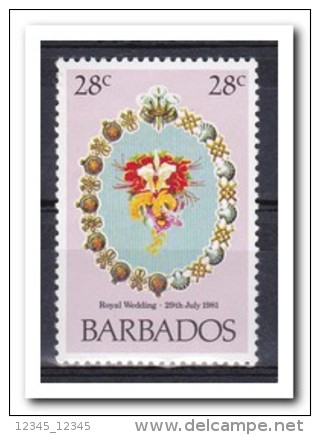Barbados 1981, Postfris MNH, Flowers - Barbados (1966-...)