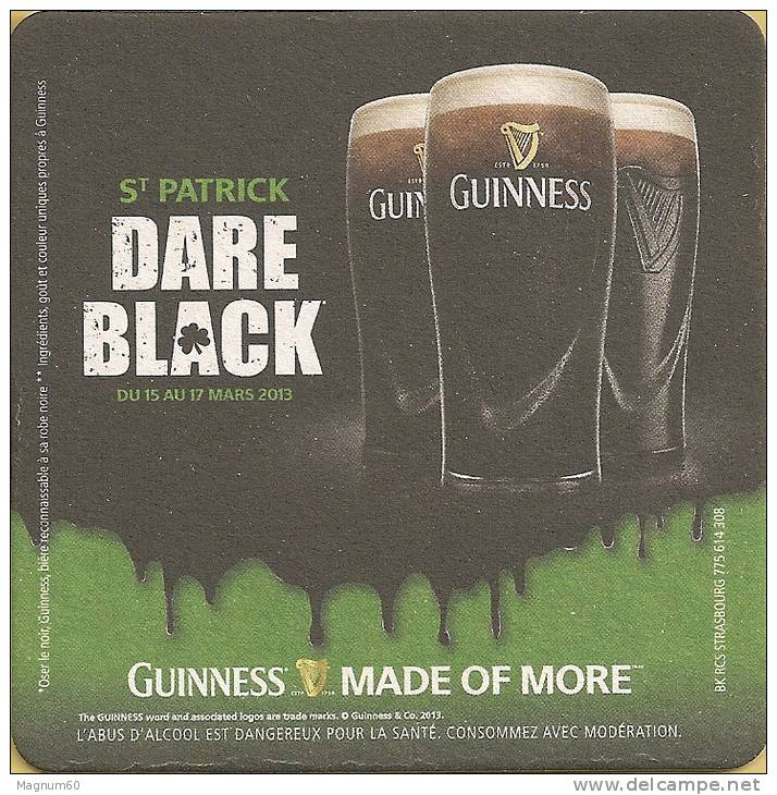 SOUS-BOCKS GUINNESS  Neuf - Sous-bocks