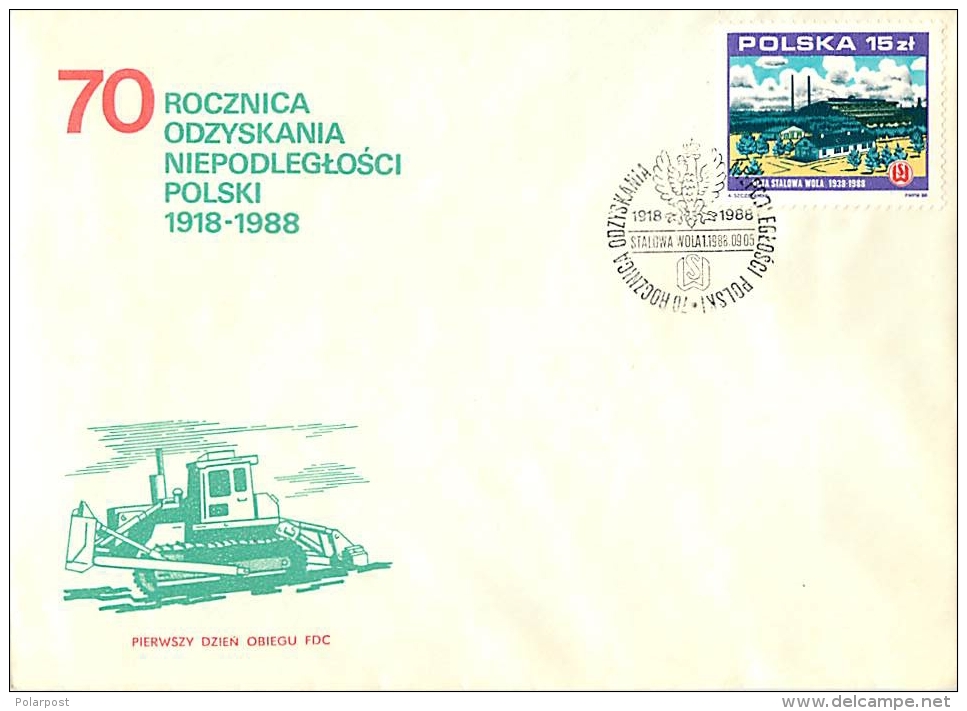 POLAND 1988. 3162 - Fabbriche E Imprese