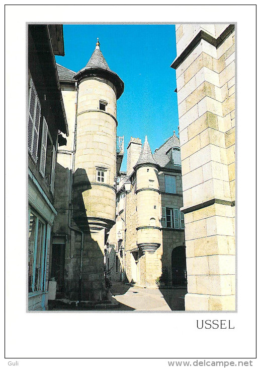 19 Corrèze -  USSEL  Lot, ensemble de 3 cpm =voir scans R/V des 3 cartes  *PRIX FIXE